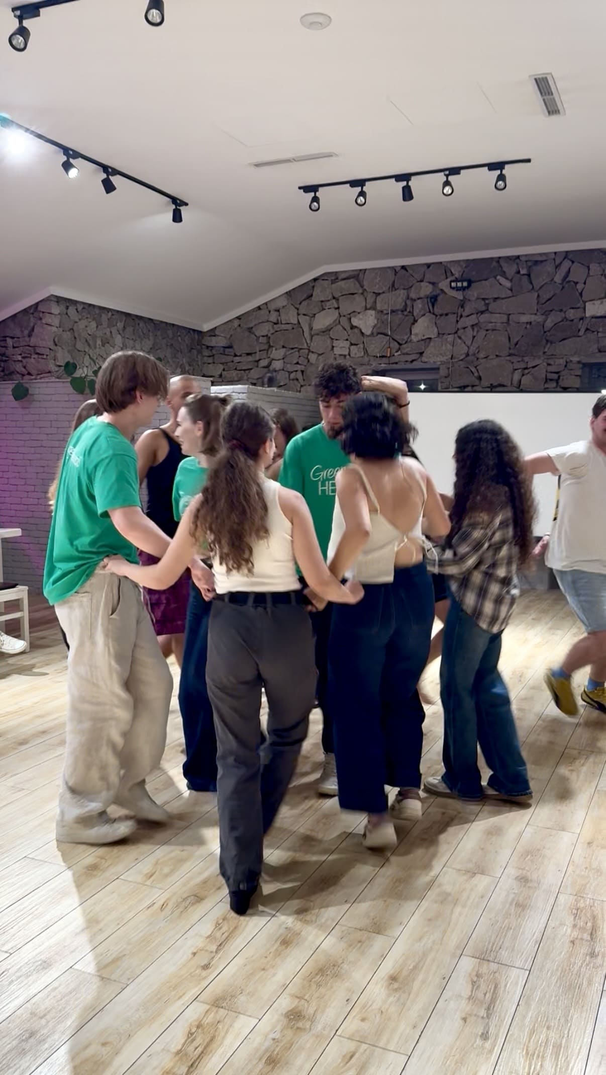 Teilnehmer:innen des Green Soul Projekts bei einem kulturellen Austausch
