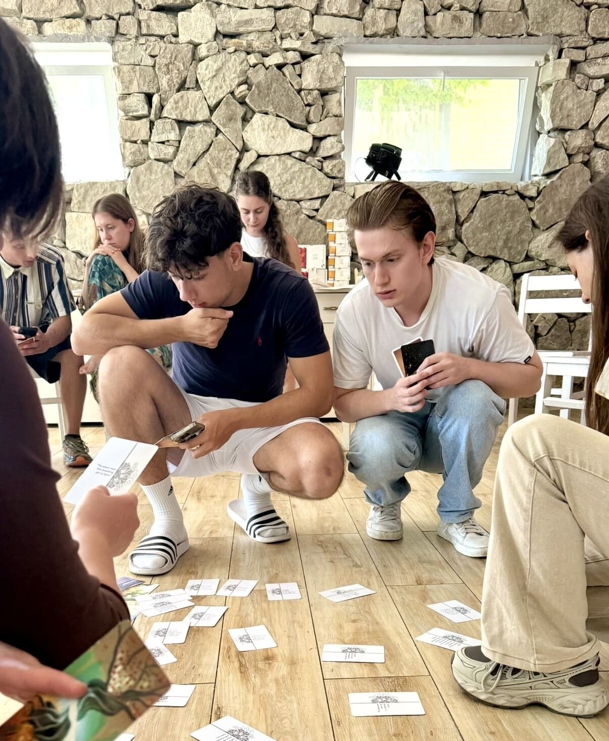 Internationale Green Soul Projektgruppe beim Training Course in Armenien