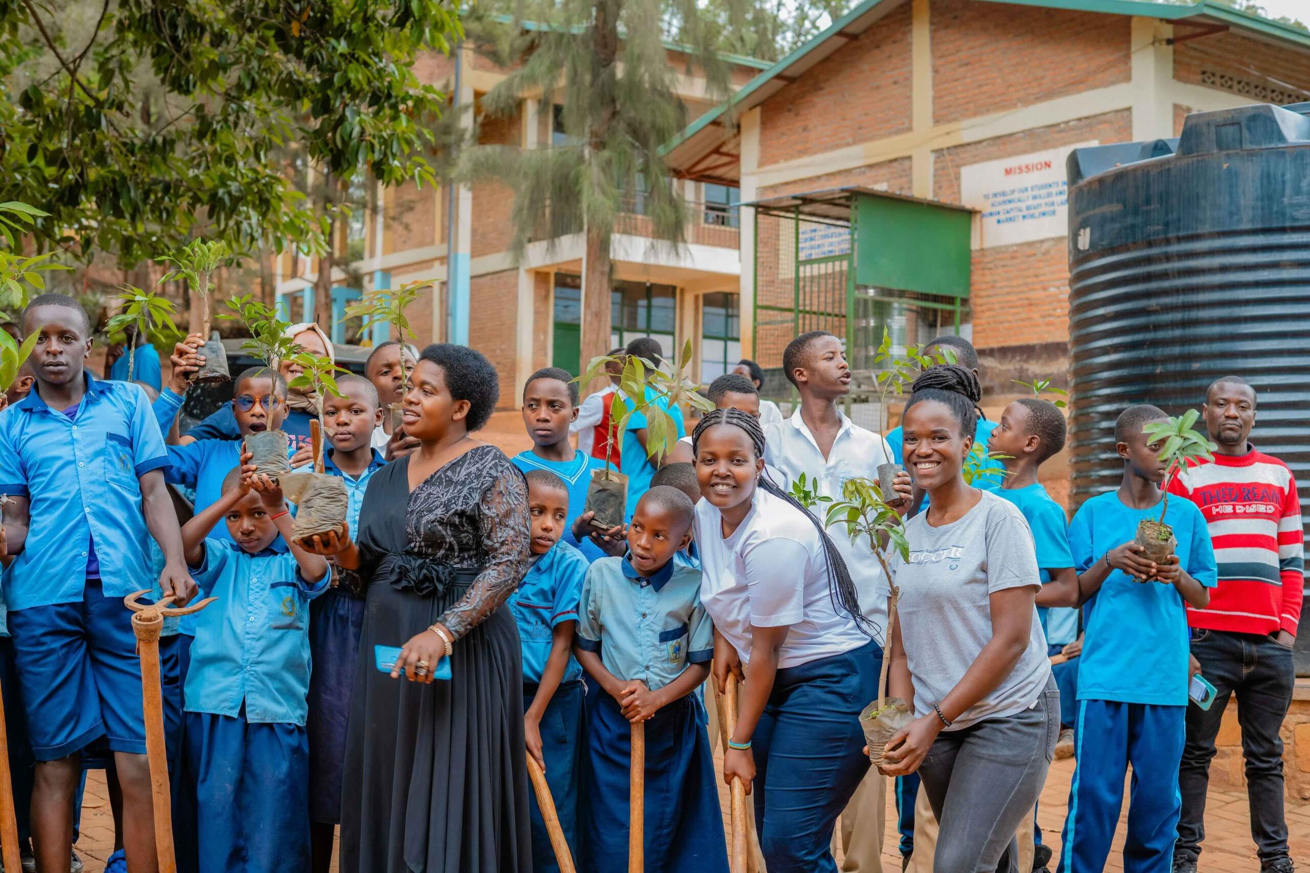 Projekt 1000 Bäume in Rwanda